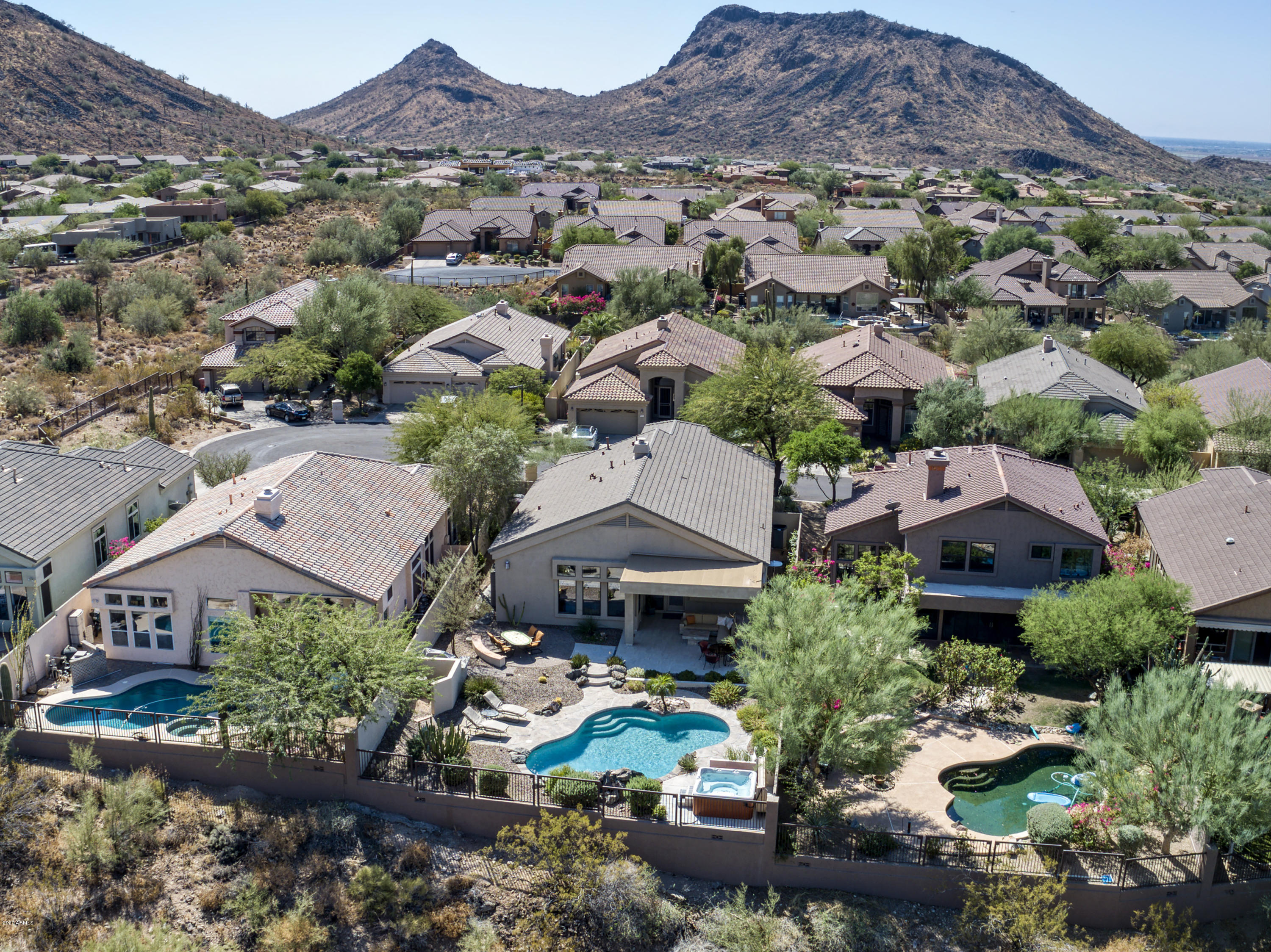 13964 East Geronimo Road Scottsdale, AZ 85259 - Photo 6 of 66 Aerial Exterior View