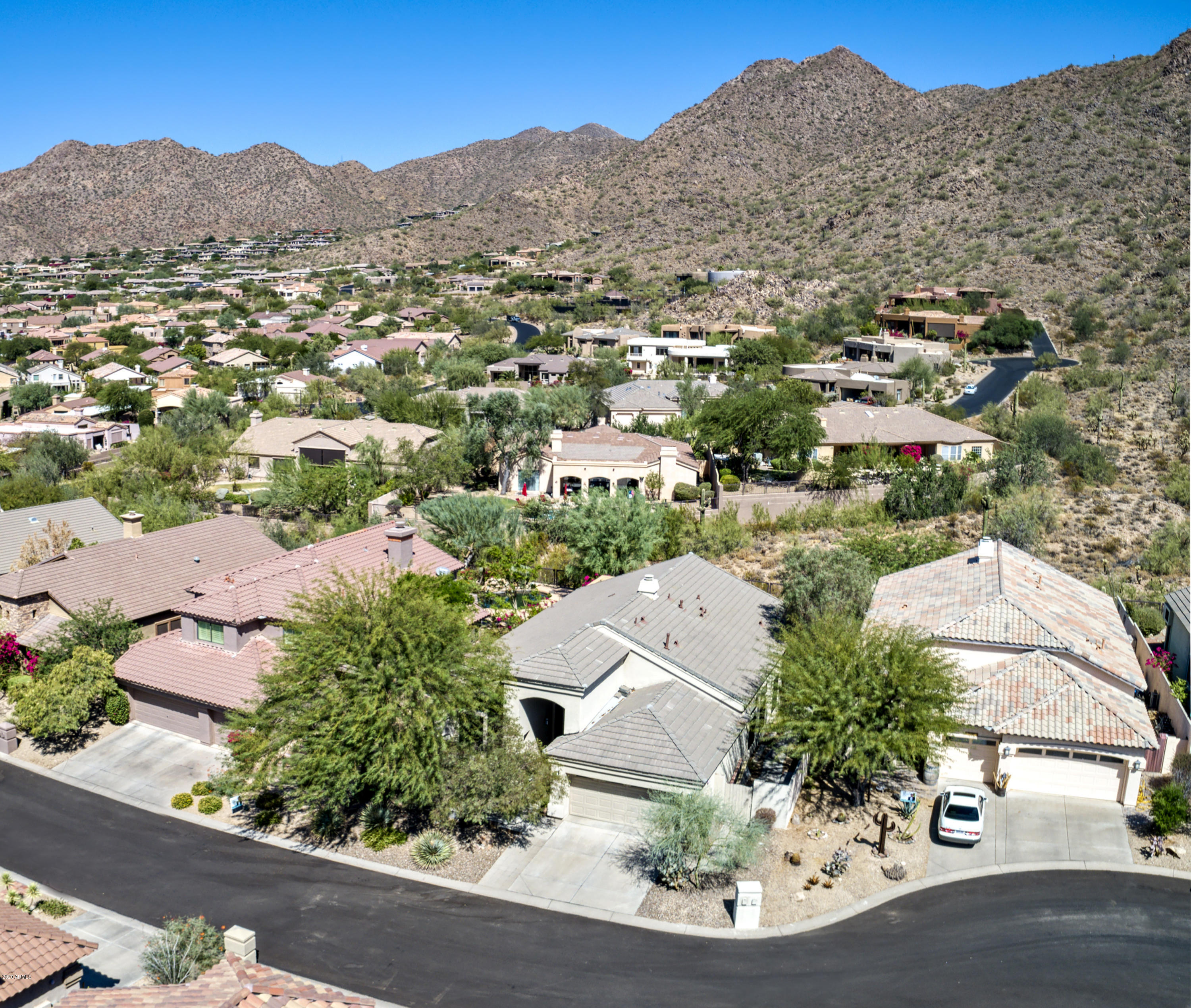 13964 East Geronimo Road Scottsdale, AZ 85259 - Photo 64 of 66 Aerial Front Side
