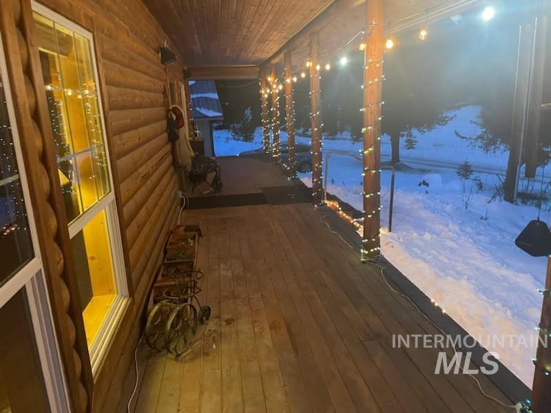 4250 American River Road Elk City, ID 83525 - Photo 8 of 28 View of wooden deck