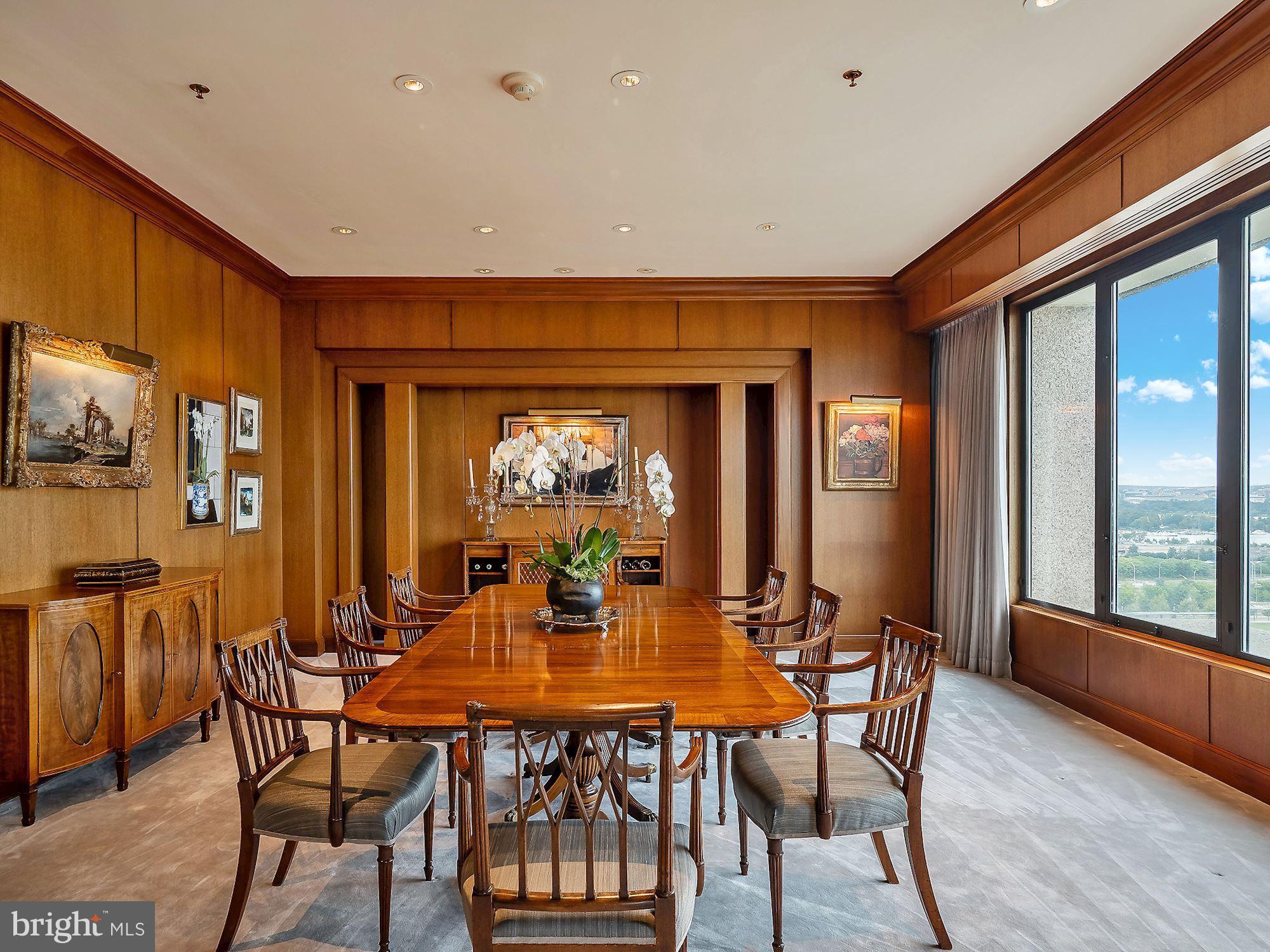 1200 Crystal Drive, Unit PH18 Arlington, VA 22202 - Photo 10 of 31 Stately Dining Room