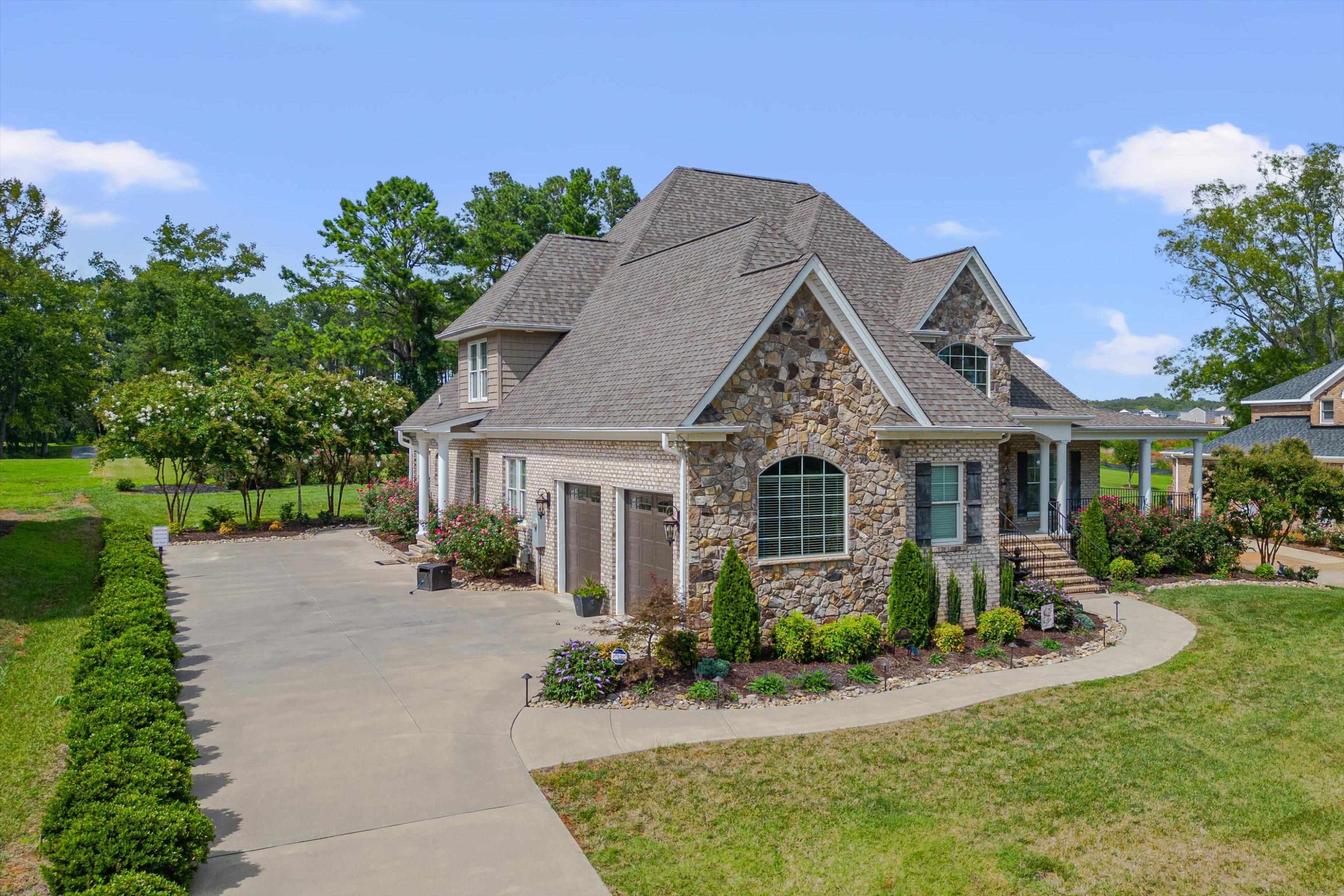 Side view of home
