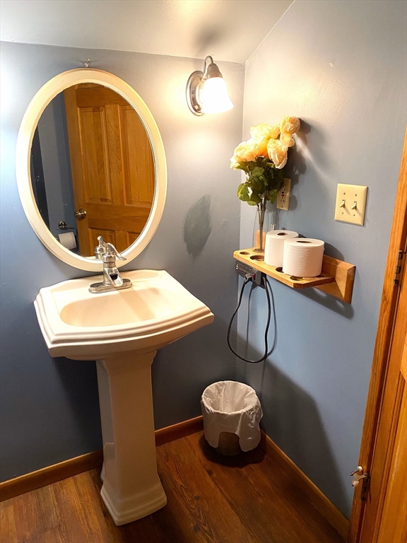 151 Smead Hill Road Greenfield, MA 01301 - Photo 16 of 24 a bathroom with a sink and mirror