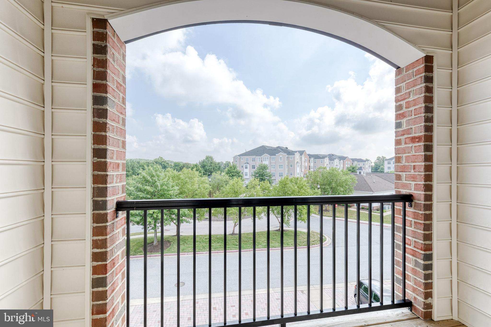 7305 Brookview Road, Unit 308 Elkridge, MD 21075 - Photo 24 of 33 Balcony view from main living area