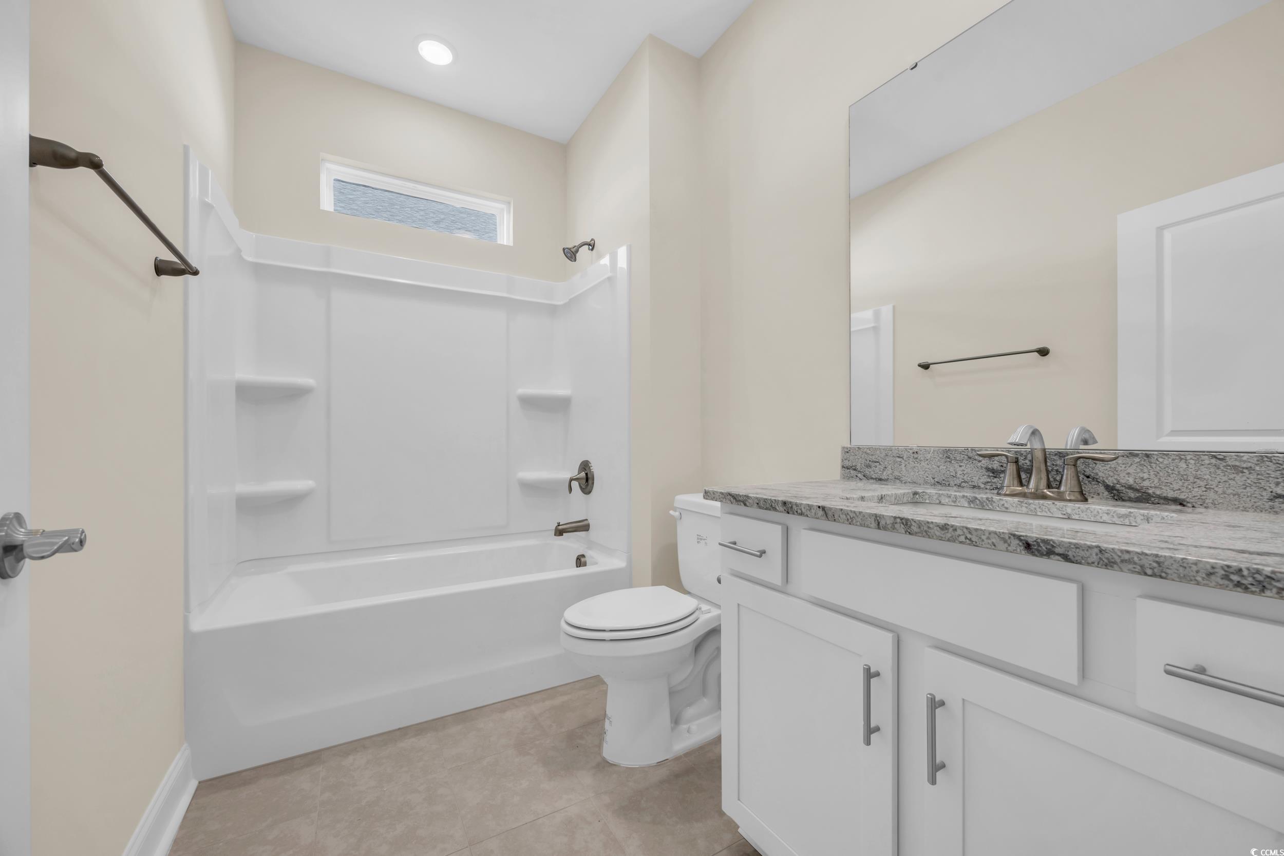 546 Beckham Court Murrells Inlet, SC 29576 - Photo 11 of 34 Full bathroom with tile patterned floors, vanity,