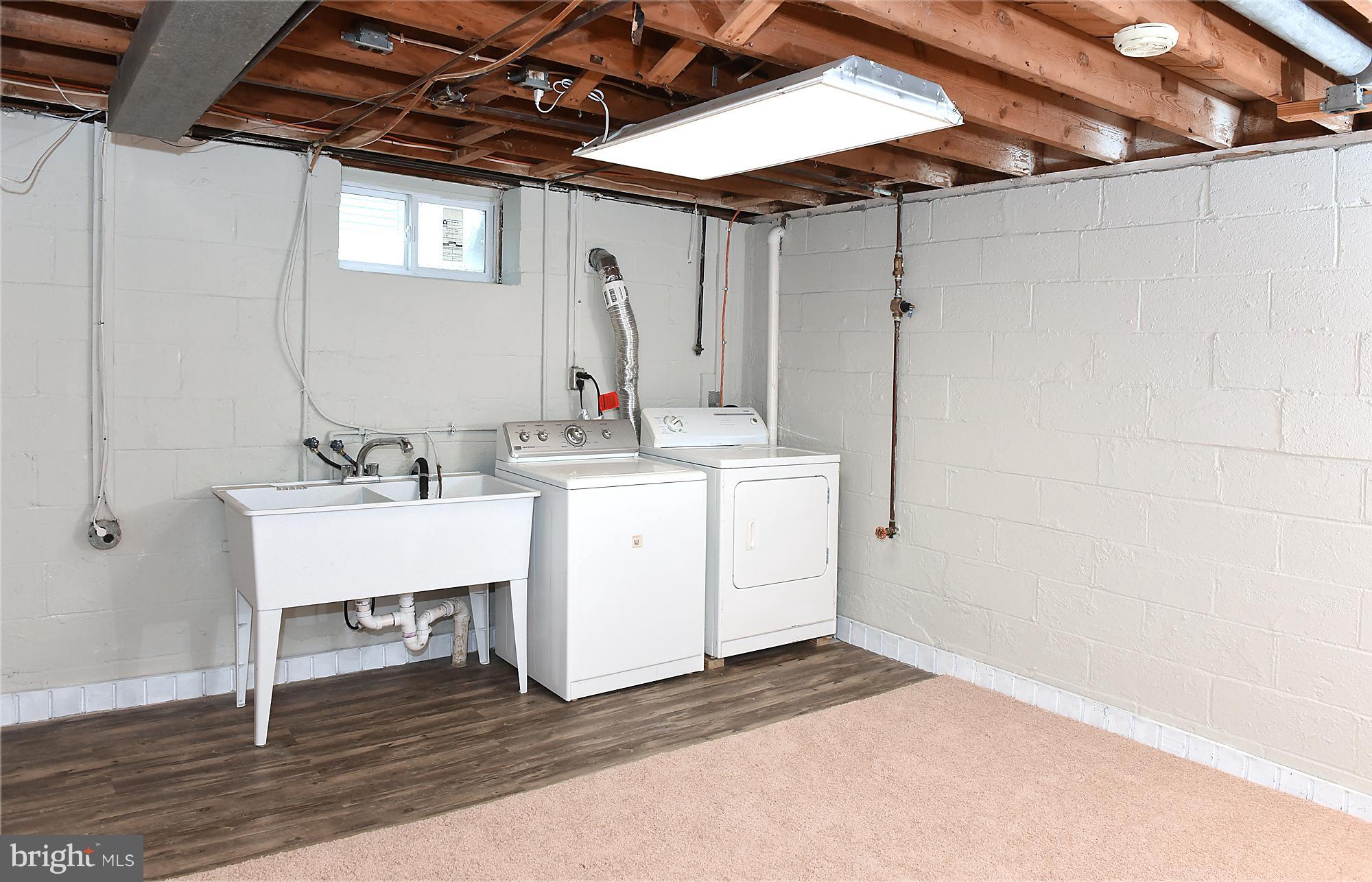 1013 Crosby Road Catonsville, MD 21228 - Photo 25 of 30 Basement laundry room perfect for storage.