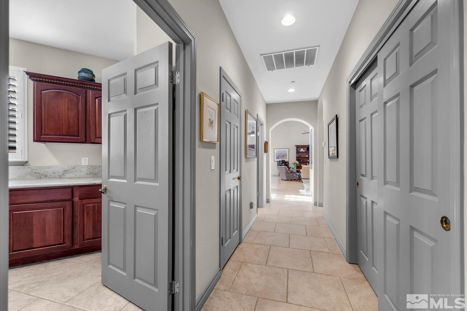 1465 Wolf Run Road Reno, NV 89511 - Photo 32 of 40 a view of a hallway view with three rooms