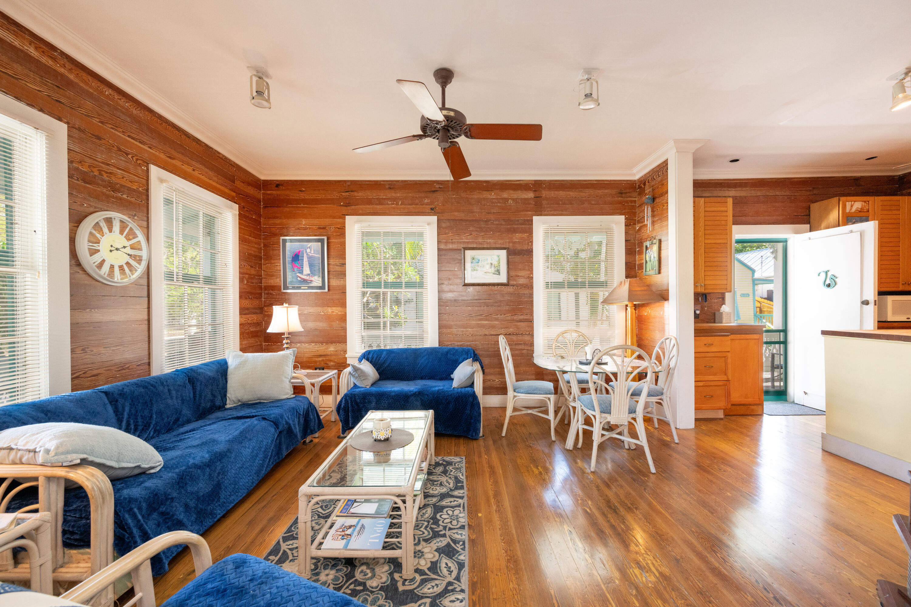 530 White Street Key West, FL 33040 - Photo 24 of 69 a living room with furniture and wooden floor