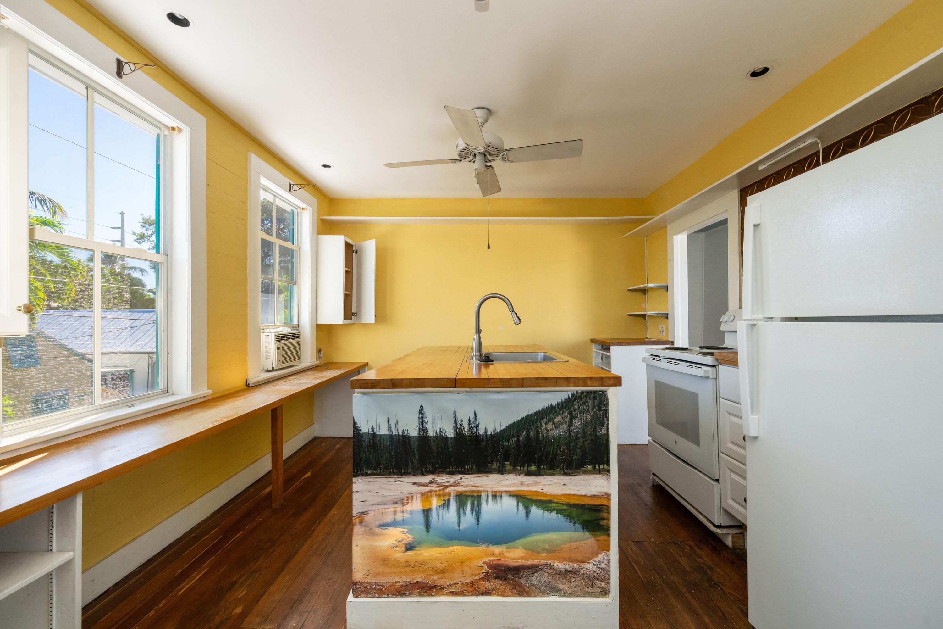 530 White Street Key West, FL 33040 - Photo 47 of 69 a view of a kitchen with a large window