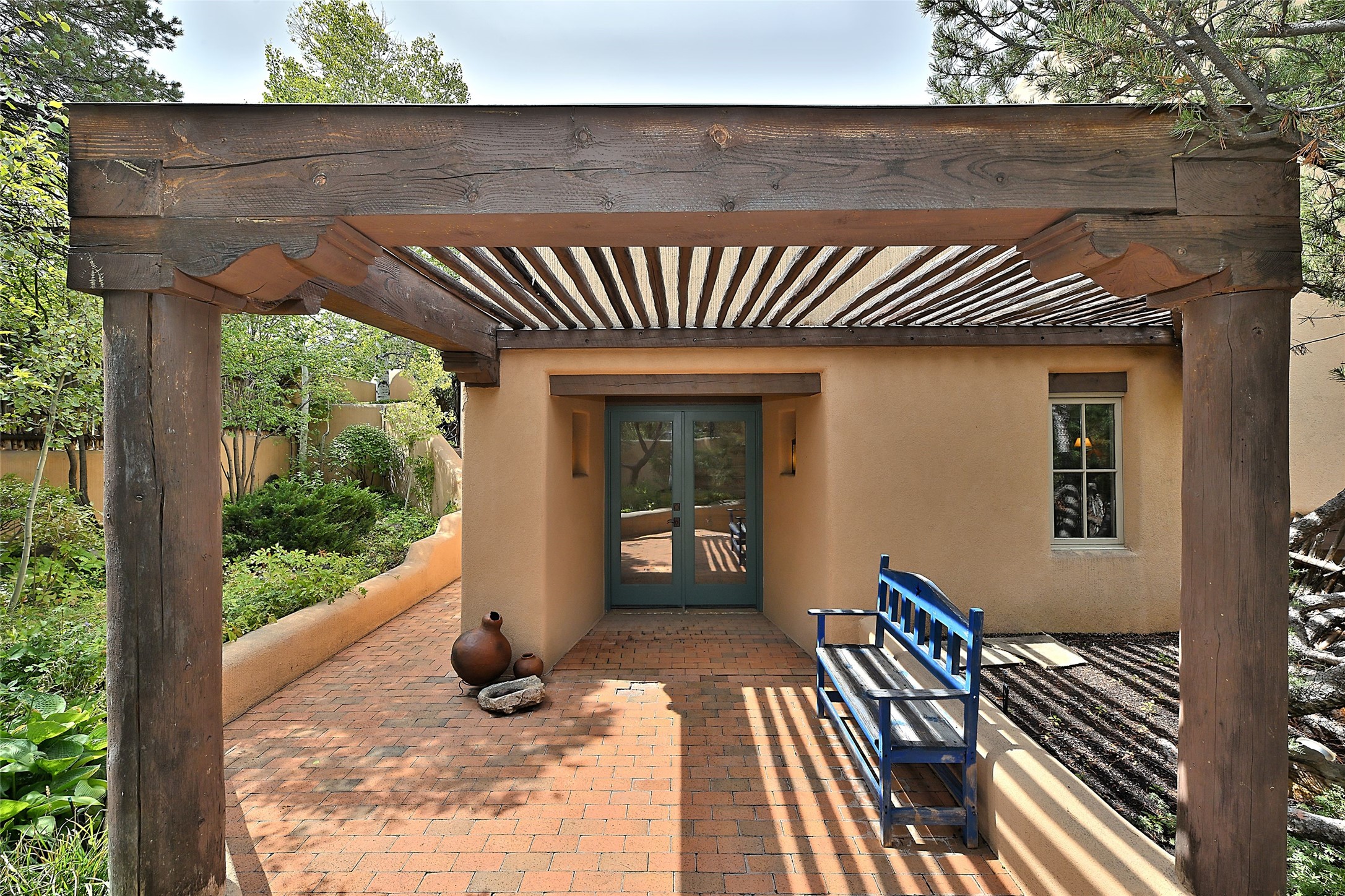 1275 Canyon Road Santa Fe, NM 87501 - Photo 5 of 43 Front Entrance