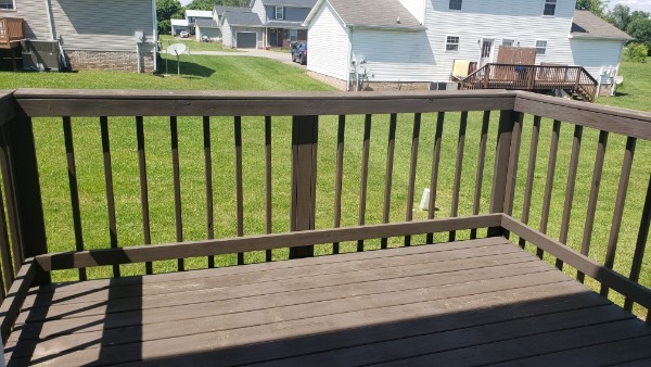 235 State Line Road Oak Grove, KY 42262 - Photo 12 of 18 a view of a balcony with wooden floor