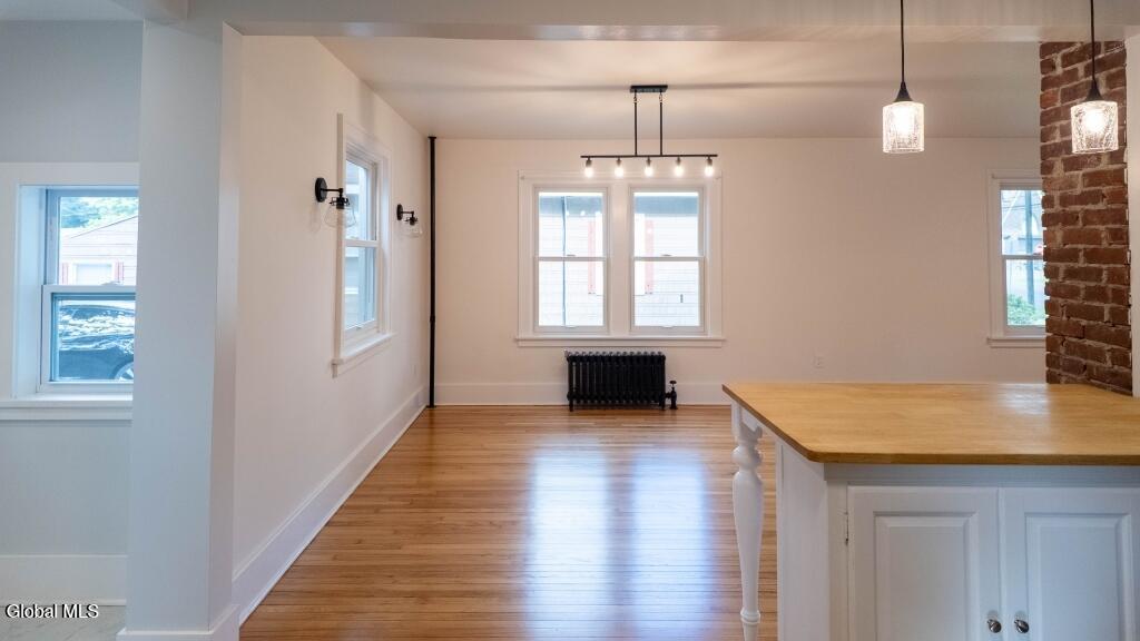 128 Putnam Road Schenectady, NY 12306 - Photo 32 of 44 32-View from Kitchen into Living-Dining