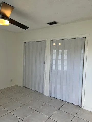 a view of a closet area