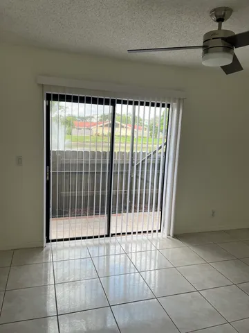 a view of a black gate