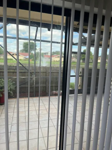 a view of front door