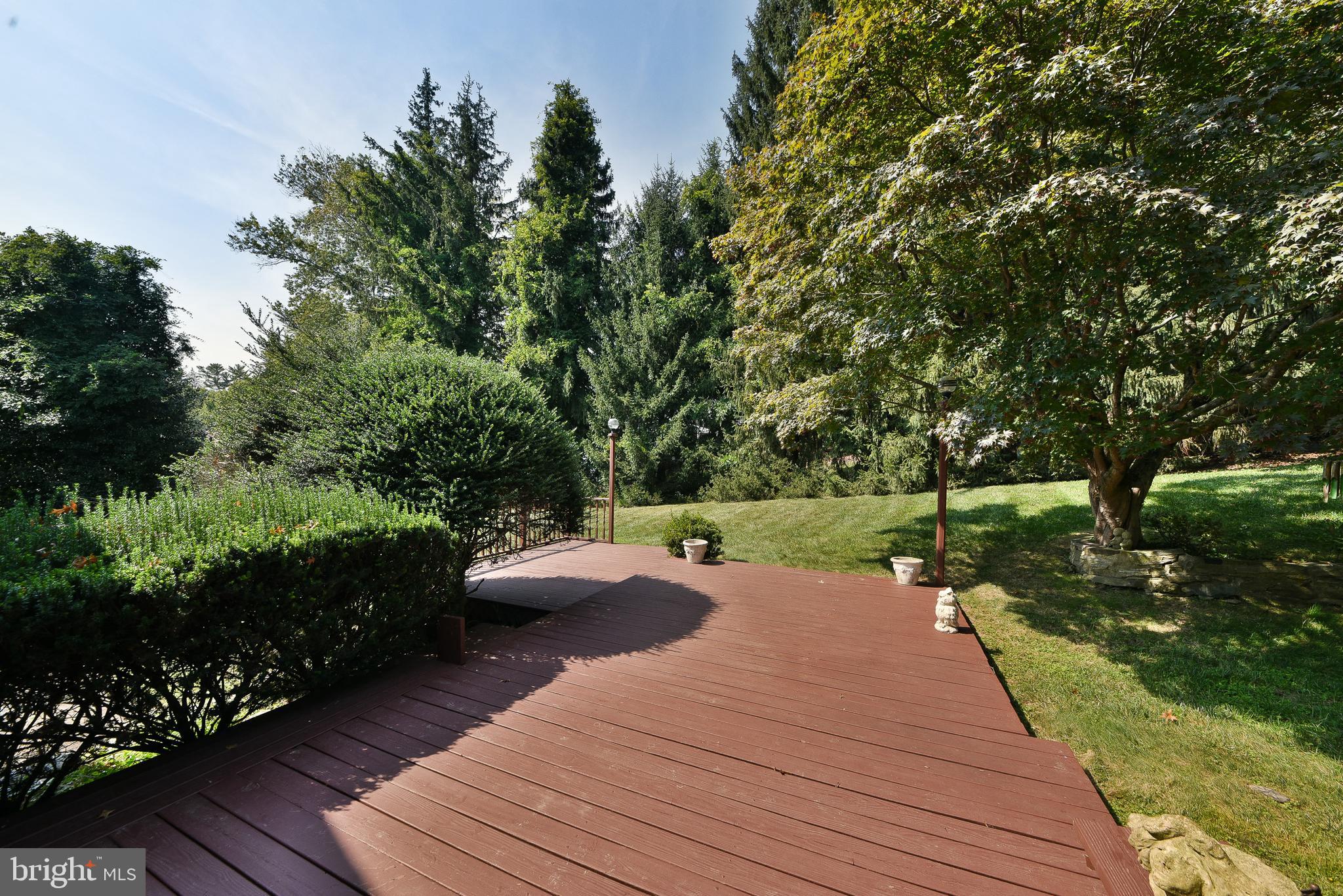 1930 Valley Road Jenkintown, PA 19046 - Photo 22 of 30 a view of a backyard with sitting area