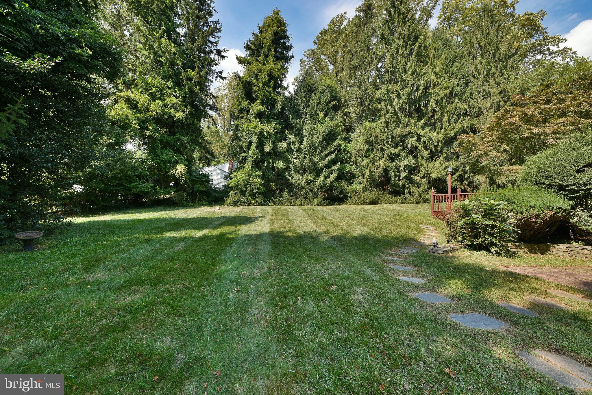 1930 Valley Road Jenkintown, PA 19046 - Photo 29 of 30 a view of outdoor space with deck and yard