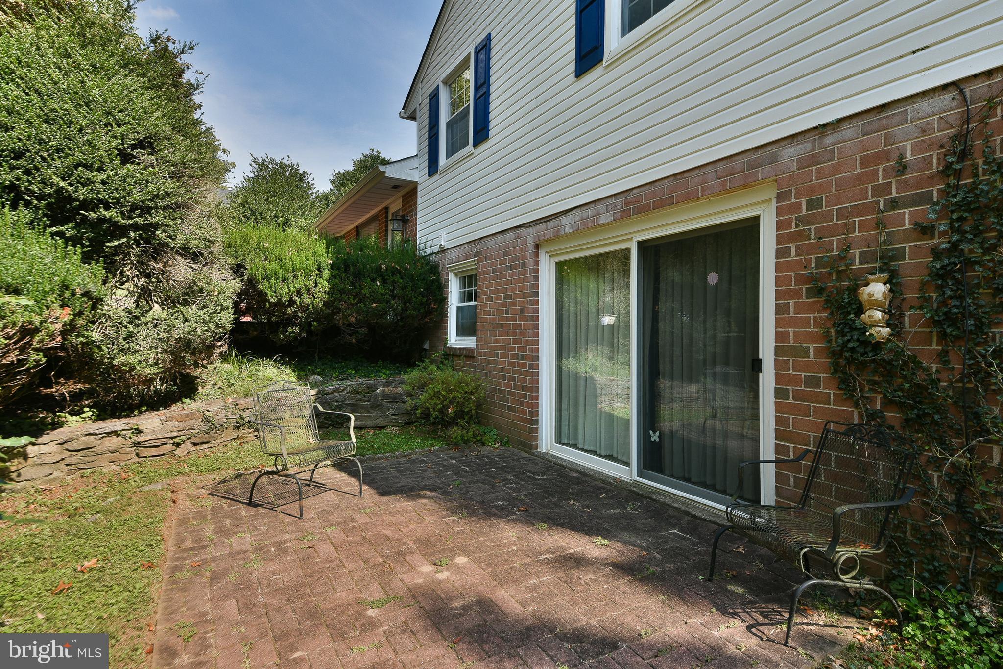 1930 Valley Road Jenkintown, PA 19046 - Photo 30 of 30 a view of backyard with plants and outdoor seating