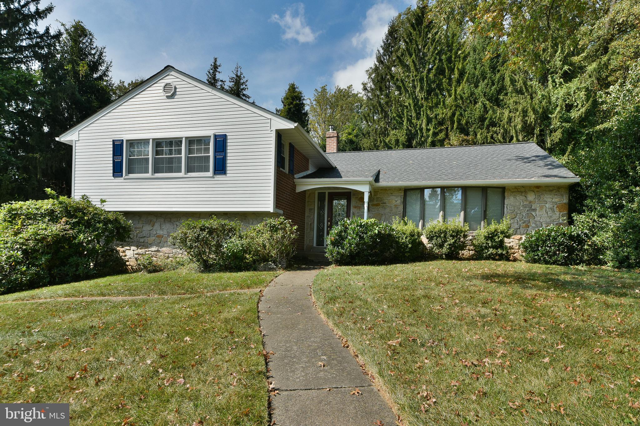1930 Valley Road Jenkintown, PA 19046 - Photo 4 of 30 a front view of a house with a yard