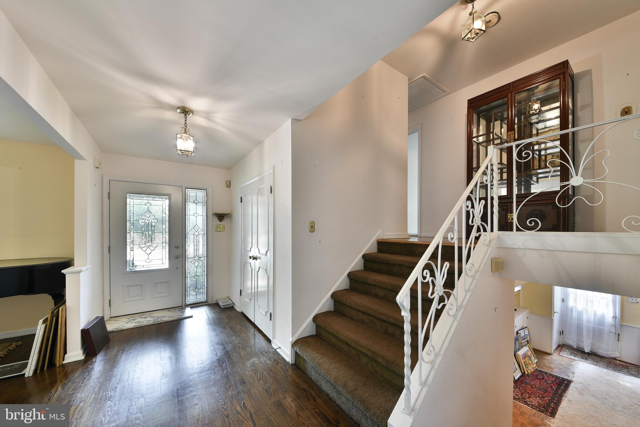 1930 Valley Road Jenkintown, PA 19046 - Photo 6 of 30 a view of entryway and hall with wooden floor