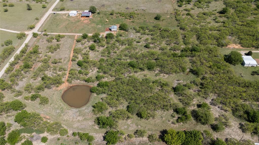 383 Soaring Eagle Trail Wichita Falls, TX 76310 - Photo 2 of 36 Aerial view of 10 acres with Home, Barndo, and Shop