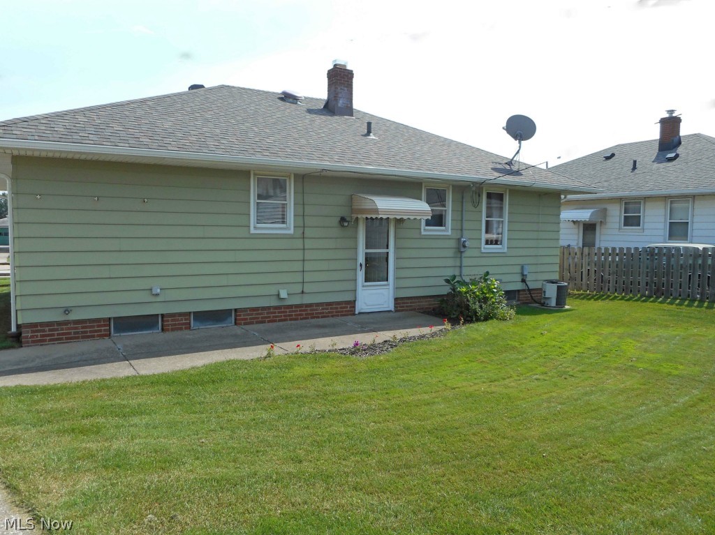 12311 Orme Road Garfield Heights, OH 44125 - Photo 10 of 12 Large Backyard with Patio.