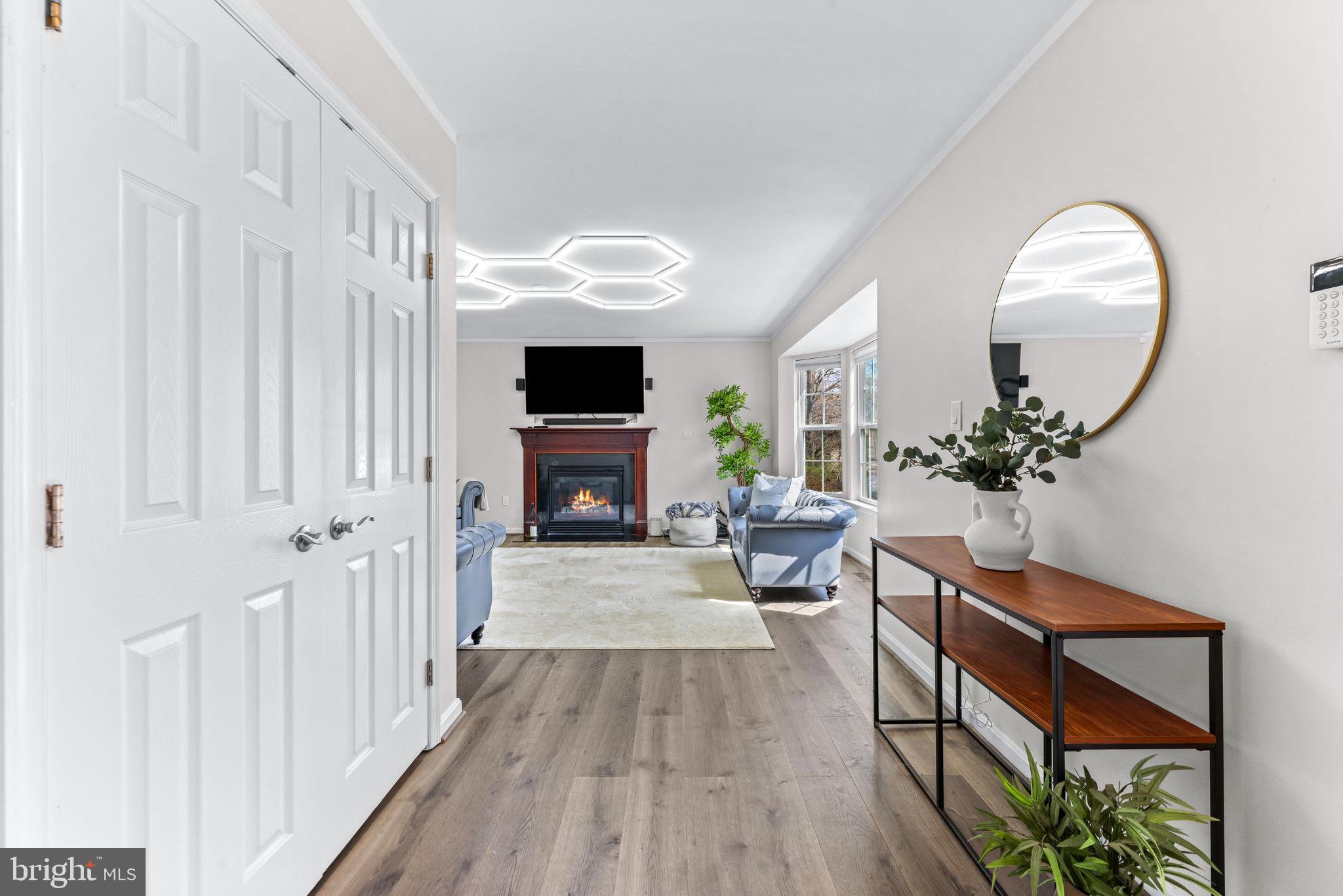 1439 Goodwood Avenue Baltimore, MD 21221 - Photo 5 of 49 a living room with furniture a potted plant and a wooden floor