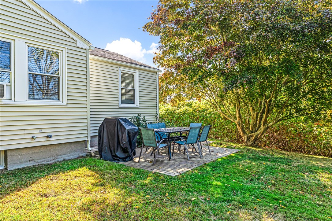 609 Point Judith Road Narragansett, RI 02882 - Photo 23 of 34 Stone patio directly off the house