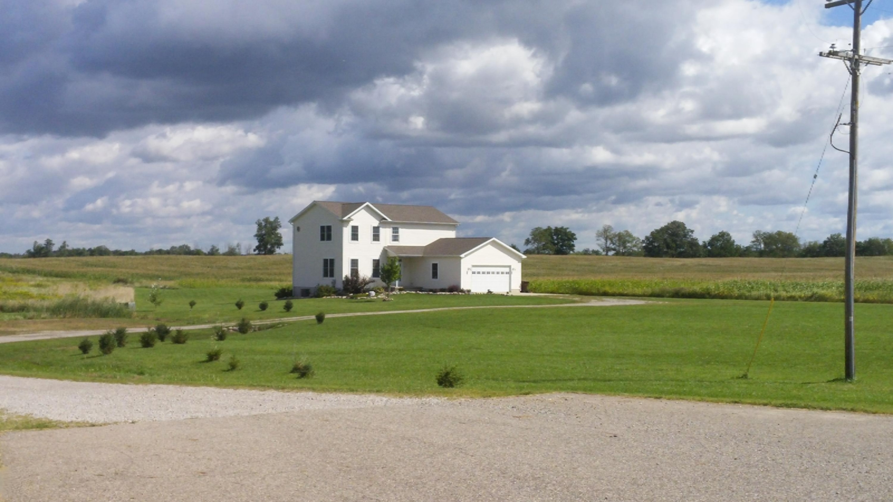 10276 West Howe Road Eagle, MI 48822 - Photo 2 of 21 ROAD VIEW