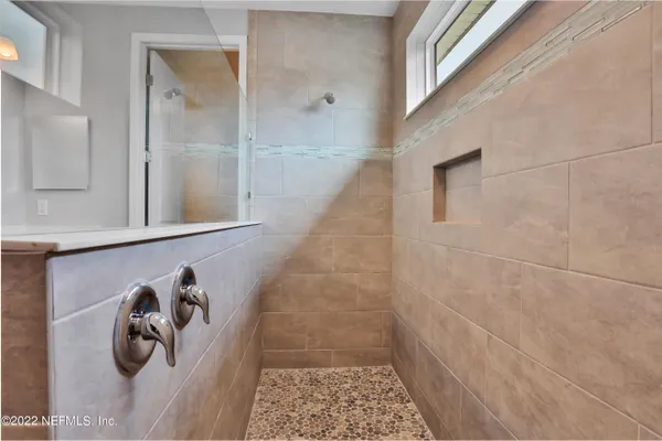 a close view of bathroom