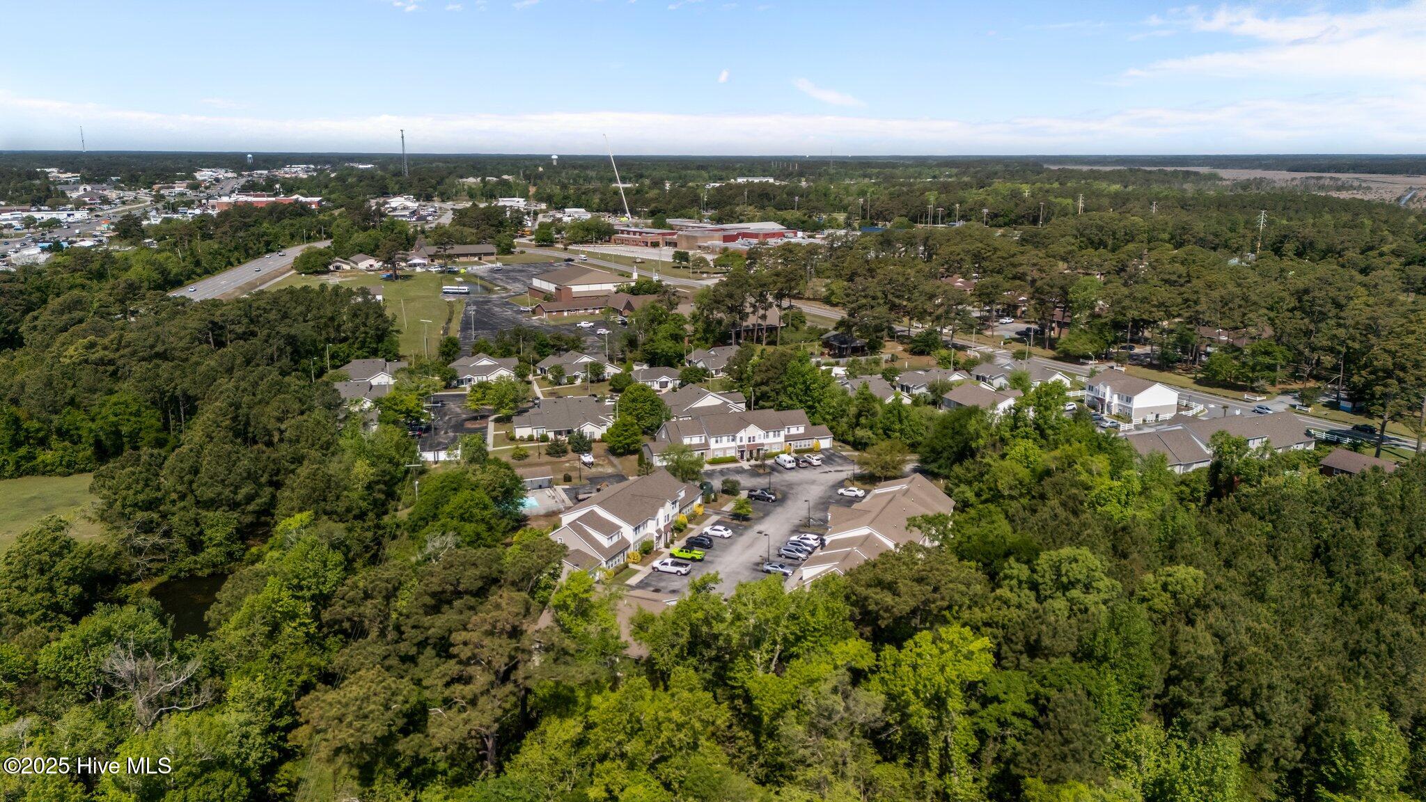 4513 Country Club Road, Unit G101 Morehead City, NC 28557 - Photo 25 of 26 Aerial 2