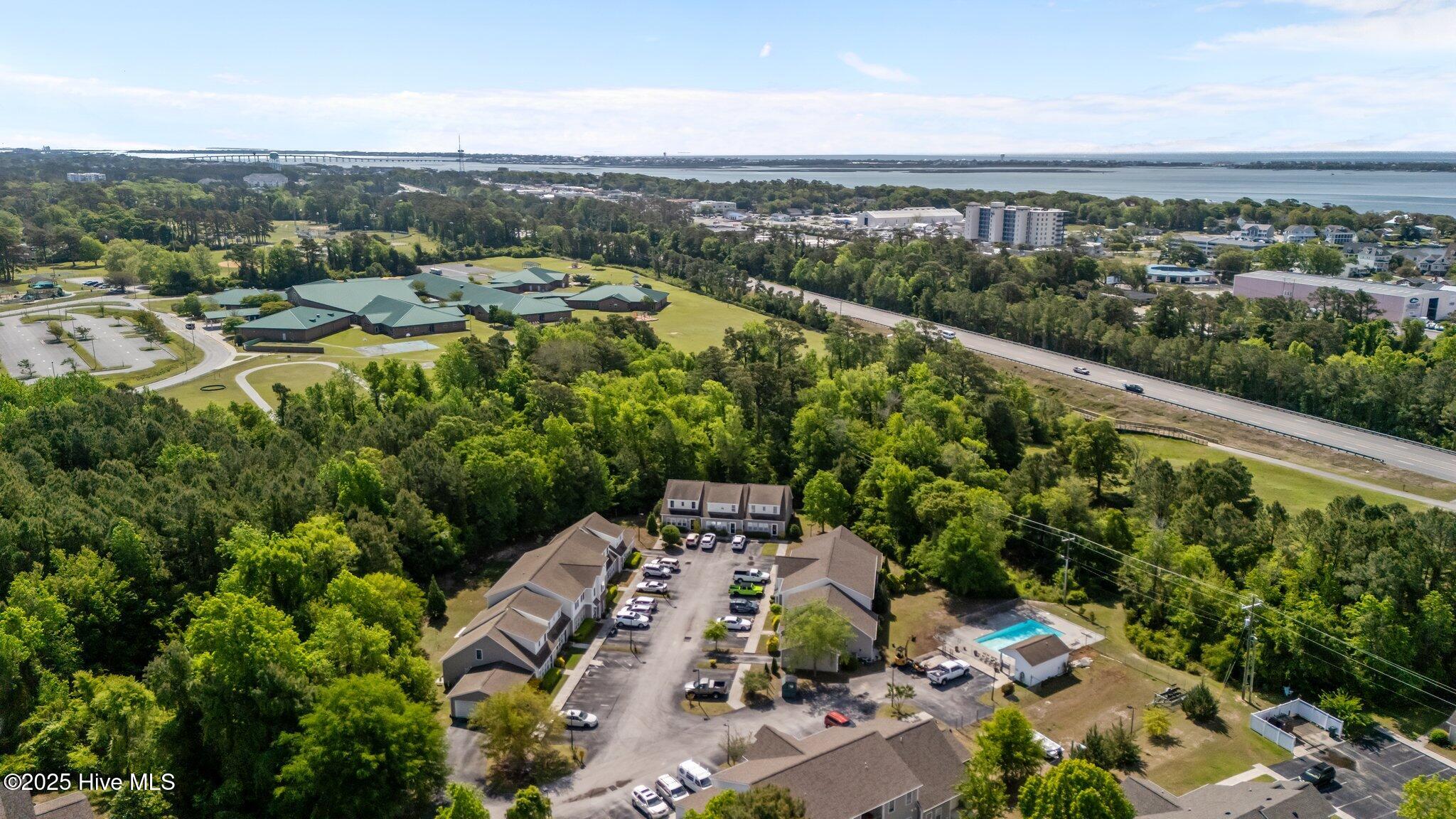4513 Country Club Road, Unit G101 Morehead City, NC 28557 - Photo 9 of 26 Aerial 1