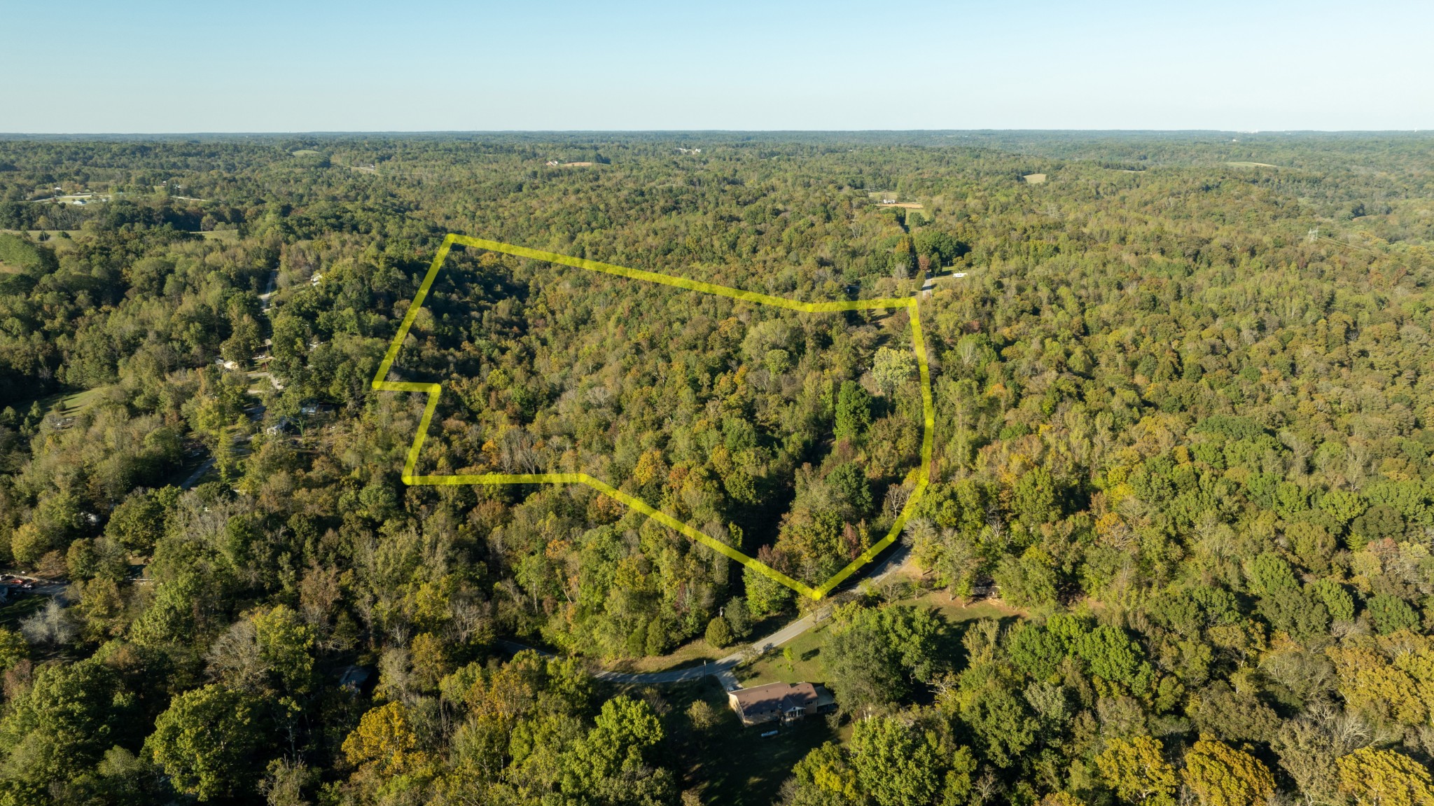 1125 Macon Wall Road Ashland City, TN 37015 - Photo 6 of 25 an aerial view of a houses with a yard
