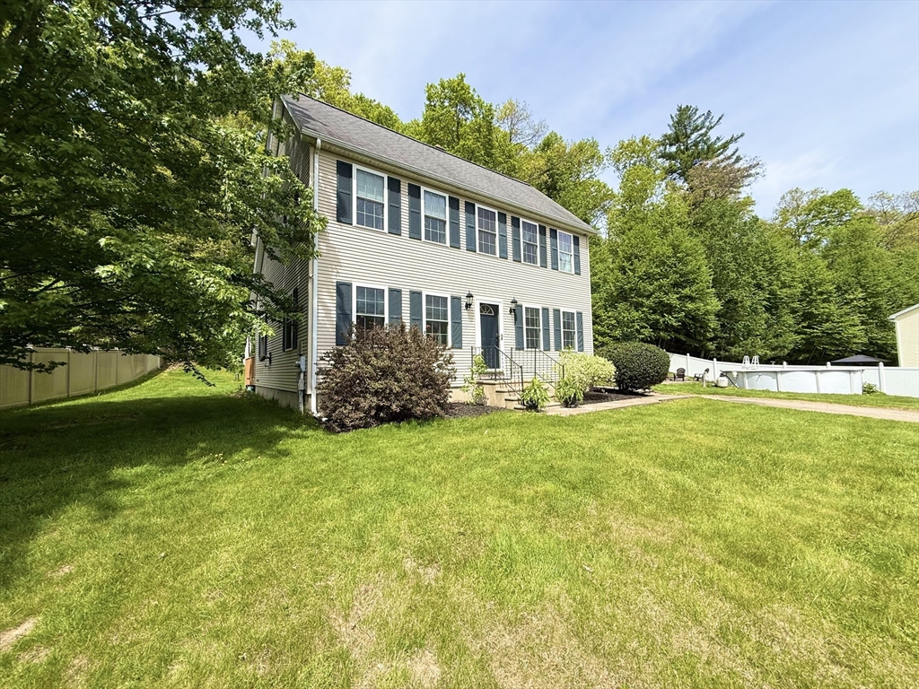 222 Bridge Street Warren, MA 01083 - Photo 2 of 40 a house view with swimming pool in front of it