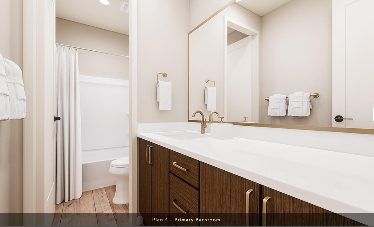 527 Willow Bend Lathrop, CA 95330 - Photo 21 of 22 a bathroom with a sink and a mirror