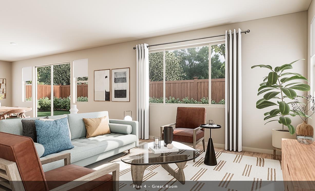 527 Willow Bend Lathrop, CA 95330 - Photo 7 of 22 a living room with furniture and a floor to ceiling window