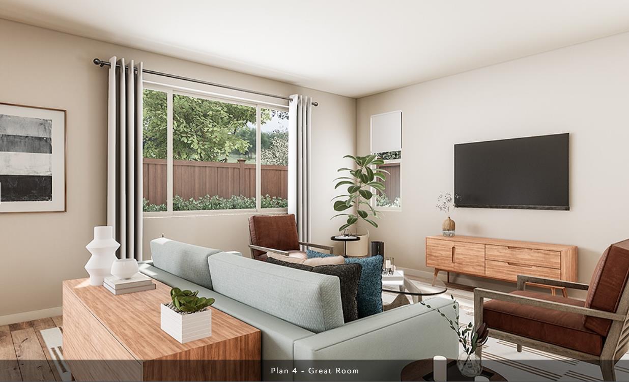527 Willow Bend Lathrop, CA 95330 - Photo 8 of 22 a living room with furniture and a flat screen tv