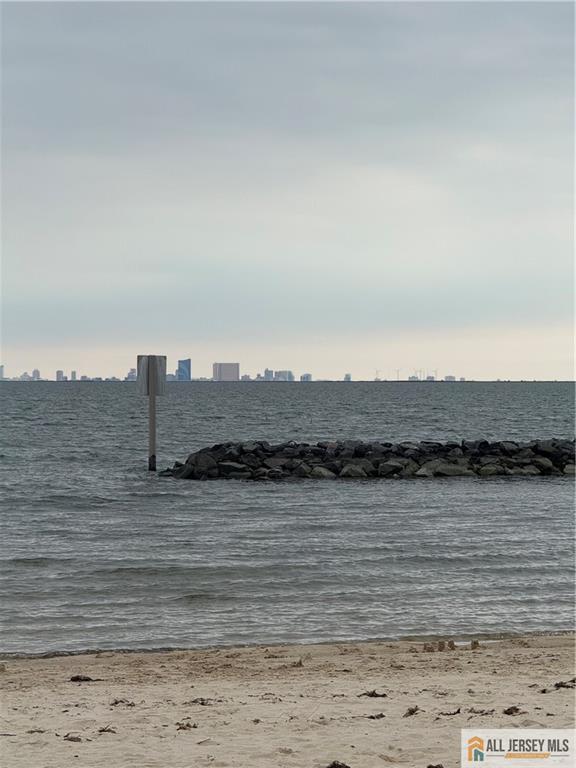 a view of a lake view and mountain view