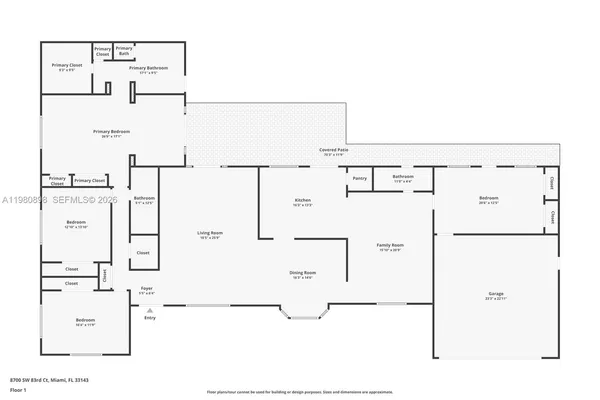 $1,700,000 | 8700 Southwest 83rd Court, Miami, FL 33143