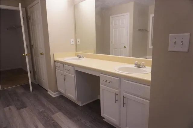 a view of a small space