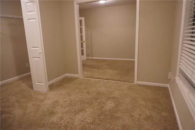 a view of empty room with window