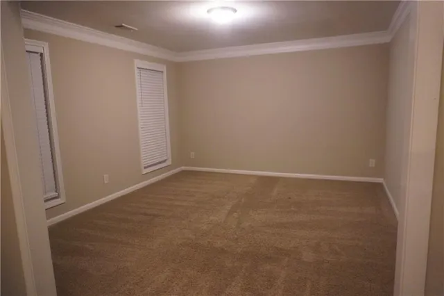 a view of empty room