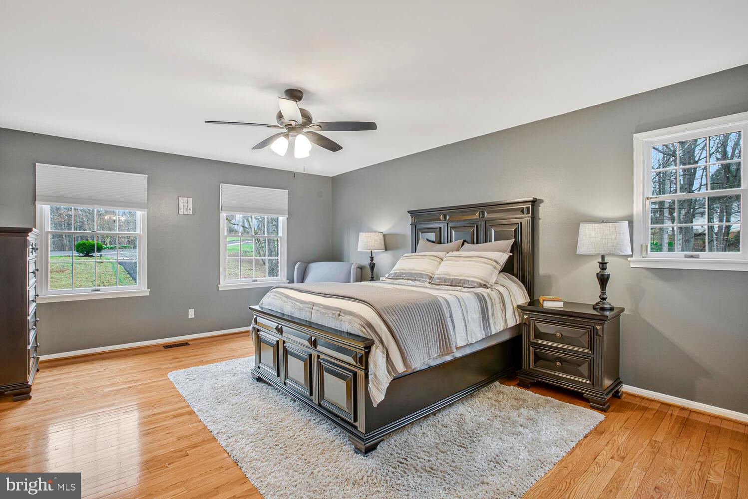 1505 Pinnacle Road Towson, MD 21286 - Photo 16 of 34 a bedroom with a bed and a window