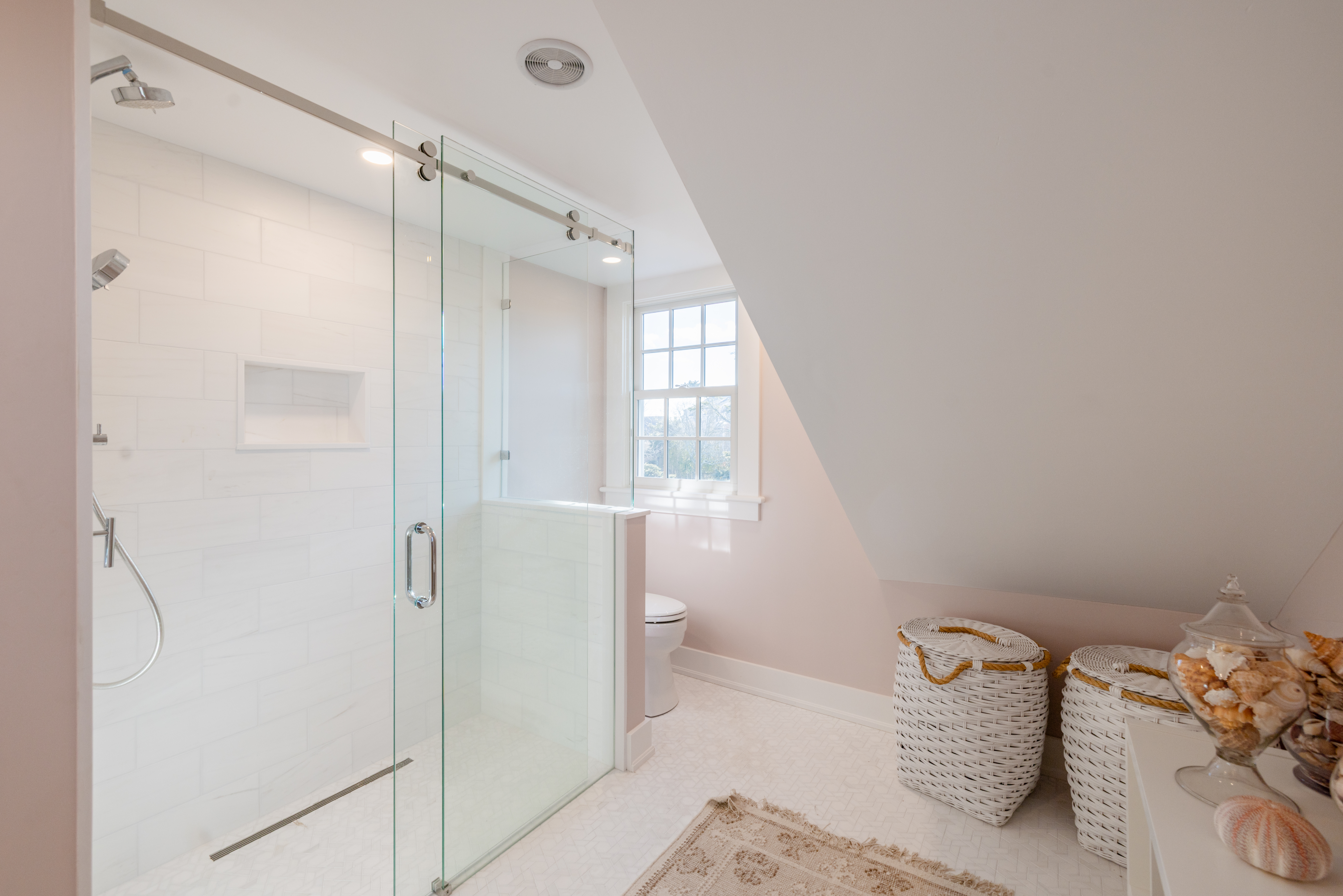 6 Harbor Terrace Nantucket, MA 02554 - Photo 18 of 18 a bathroom with a sink toilet and shower