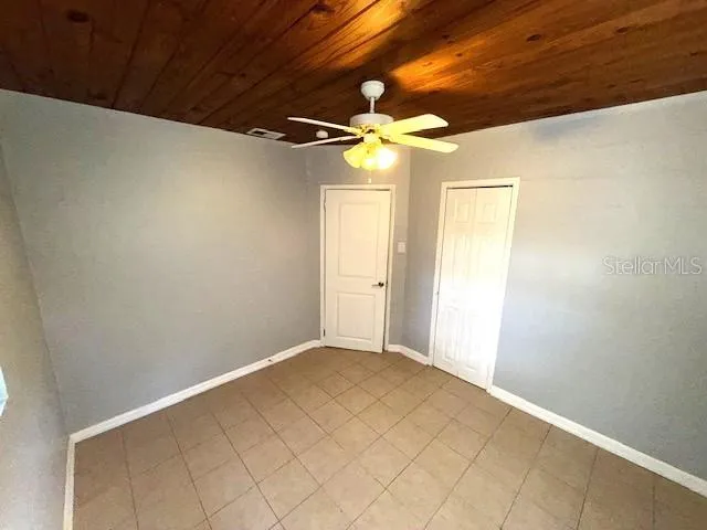 a view of empty room