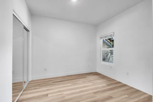 wooden floor in an empty room