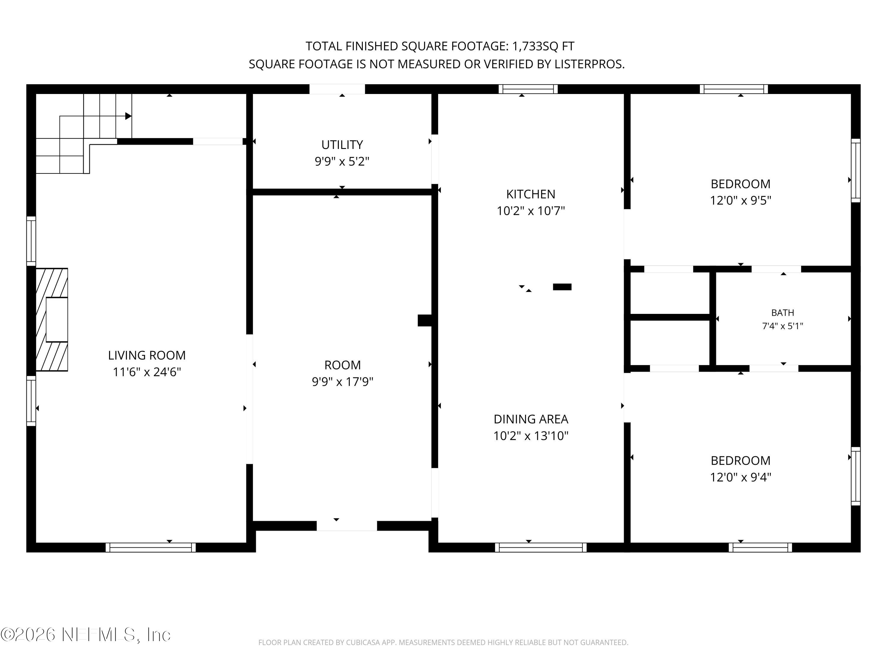 326 Cahoon Road South Jacksonville, FL 32220 - Photo 30 of 34 a picture of a floor plan