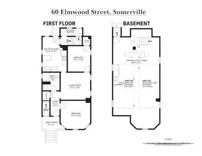 $745,000 | 58-60 Elmwood Street, Unit 60, Somerville, MA 02144