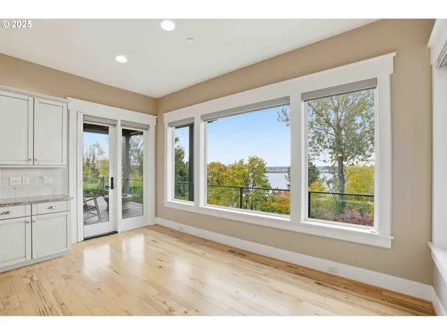 a view interior of the house and wooden floor
