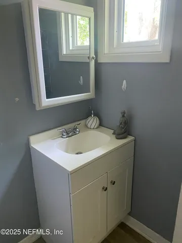 a view of a room with shelf