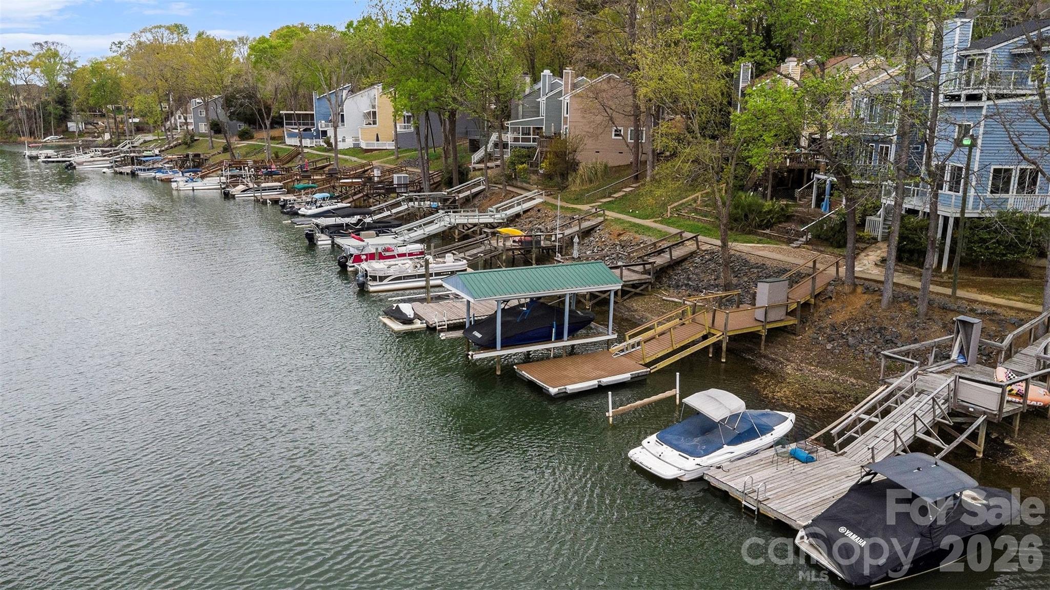 26030 Misty Way Drive Tega Cay, SC 29708 - Photo 35 of 43 an aerial view of a house with a ocean view